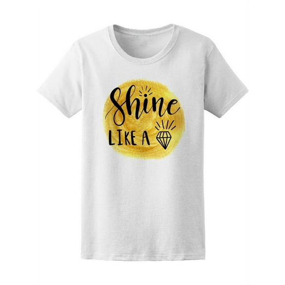 Shine Like A Diamond, Golden Tee Women's -Image by Shutterstock