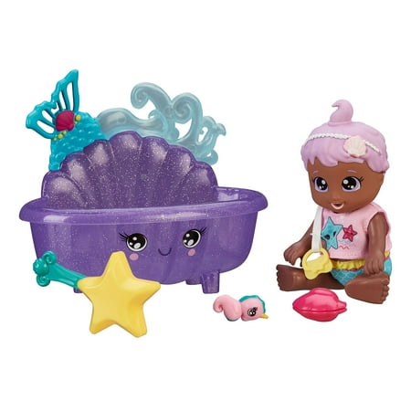My Sweet Love 5-Inch Charm Cutesies Mermaid Play Set, Deep Tan