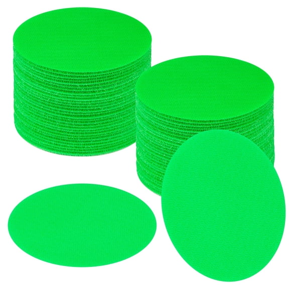 Rotuladores para alfombras IKAYAS, 60 unidades, 10 cm, nailon, color verde