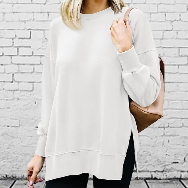 Jersey para mujer sudadera Tops sudadera informal holgada Top ropa diaria femenina