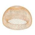 thumbnail image 1 of SHISUYAN 1 Pce Abat-Jour en Fil de Fer en Forme de Nichoir Abat-Jour pour Lustre Couvre-Lampe Doré, 1 of 9