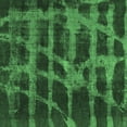thumbnail image 1 of Ahgly Company Indoor Square Abstract Emerald Green Modern Area Rugs, 3' Square, 1 of 4
