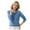 Sky Blue, variant on Womens Round Neck Pullover Sweater Solid Color Long Sleeve Soft Comfortable Casual Fall Winter Knit Top