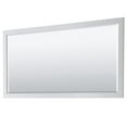 thumbnail image 2 of Wyndham Collection Daria 72" No-Sink Wood Double Bathroom Vanity in White/Chrome, 2 of 2