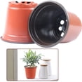 thumbnail image 4 of Augshy 150 Pcs 4" Plants Nursery Pot, Starting Pots, 4 of 5