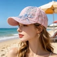 thumbnail image 1 of Summer Baseball Cap For Women Adjustable Size Sun Protection Hat With Breathable Mesh Back Cap For Outdoor Activities Picnic And Daily Wear, 1 of 6