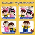 thumbnail image 2 of Shisuyan Plush Hand Puppet Fabric 1 Pc 9.8x7.5x1.2in, 2 of 9