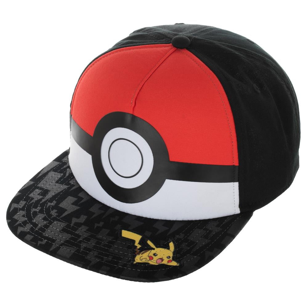 Bioworld Youth Pokemon Hat Snapback Pokemon Pokeball Hat Walmart