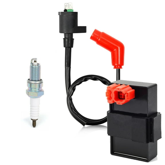 For Honda ATV 1994 - 1997 TRX300 A - FOURTRAX 300 Ignition Coil Spark Plug CDI