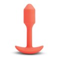 thumbnail image 5 of B-vibe Vibrating Snug Plug - Small Orange, 5 of 5
