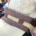 thumbnail image 3 of Fashion Leopard Spots Mastectomy Pillow - Shock-Absorbing Seatbelt Cushion for Heart Surgery & Chemo Port Patients | Soft Fabric & Pain Relief, 3 of 7