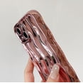 thumbnail image 4 of for iPhone 13 Case Cute Wavy Edge Water Ripple Pattern Design Wave Curly Frame Shape Soft Flexible TPU Shockproof Full-Body Protective Phone Case Cover for Women Girls with iPhone 13 6.1", 4 of 11