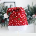thumbnail image 2 of Gibobby Gorros navideños y gorros navideños Navidad Vacaciones Vacaciones Vacaciones Vacaciones Sombrero de vacaciones(Rojo), 2 of 5