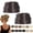B, variant on Cropped Hair Wig Hair Tie, 2pcs Messy Bun Scrunchie for Women, Curly Updo
