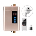 thumbnail image 1 of Calentador de agua instantáneo Sincero mini máquina de calefacción eléctrica Enchufe dorado de la UE 220V, 1 of 10