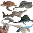 thumbnail image 3 of Figurines d'Animaux Marins Réalistes Modèle de Vie Océanique Simulation Ornements Jouets Éducatifs pour Garçons Filles, 3 of 6