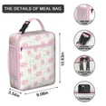 thumbnail image 3 of Farma Nimal Insulated Lunch Box Teen Reusable Lunch Bag with Water Bottle Holder Lunch Box Containers Office Beach, 3 of 6