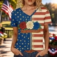 thumbnail image 4 of MAIHAN 250th Anniversary T-Shirt Women Patriotic T-Shirt Plus Size American Flag Shirts Summer T Shirt Independence Day Tops, 4 of 4