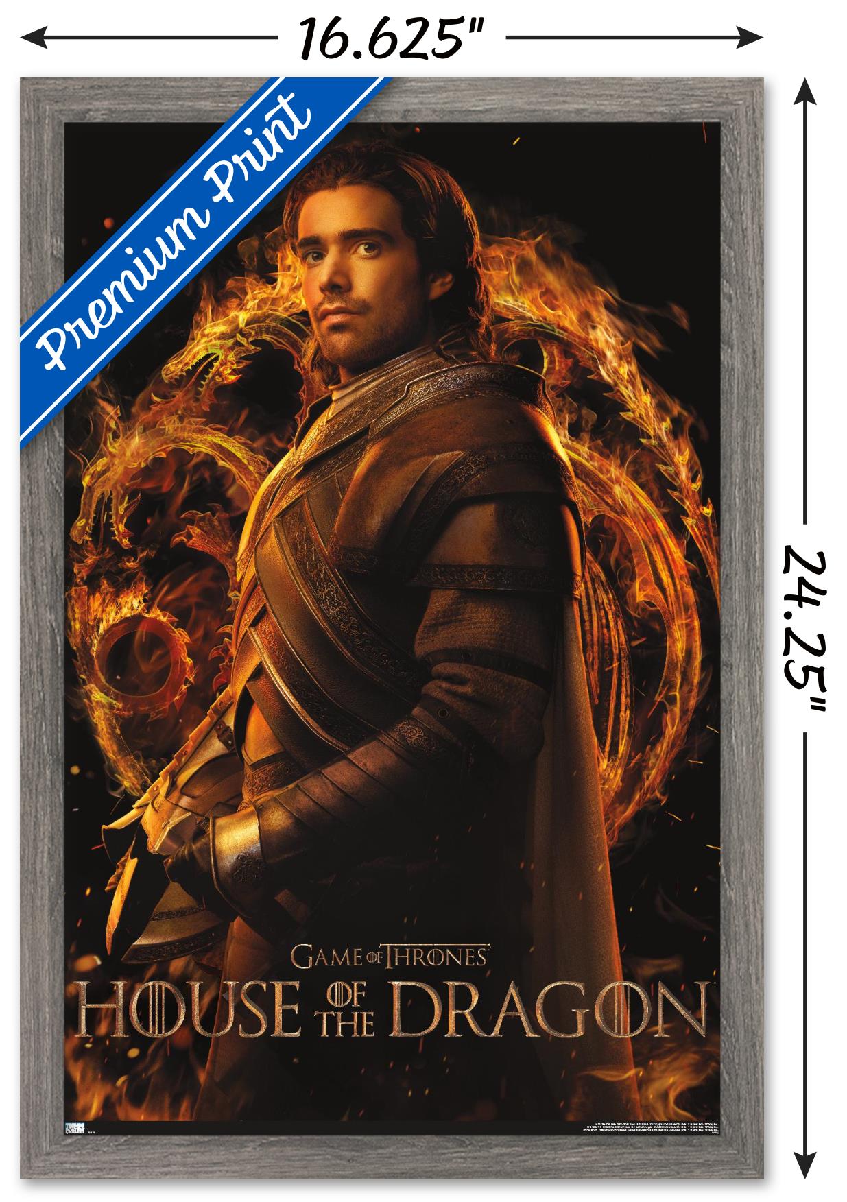 House of the Dragon - Criston One Sheet Wall Poster, 14.725" x 22.375" Framed