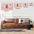 thumbnail image 5 of Happy Valentine's Day German Shepherd holding flowers Horizontal Matte Canvas Poster Alsatian Dog Lover Gifts Wall Art Home Decor - 3005, 5 of 5