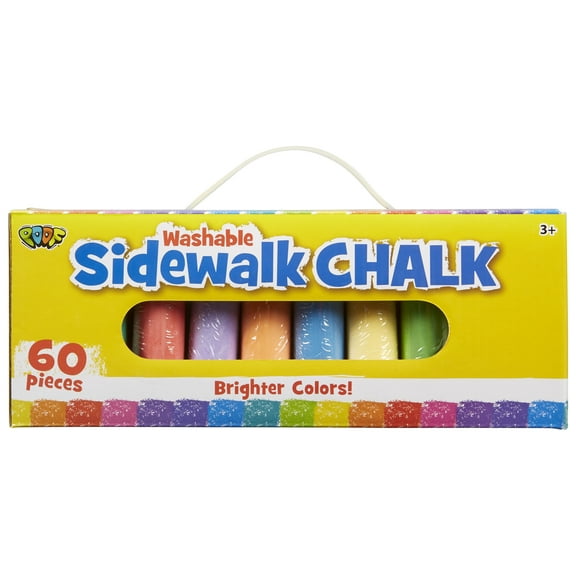 POOF 60pc. Sidewalk Chalk