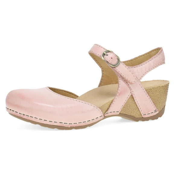 Sandalia Dansko Tiffani con cuña para mujer rosa 5,5-6 M EE. UU.