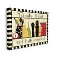 thumbnail image 3 of Family Meal Vintage Kitchen Utensils Food & Beverage Graphic Art Gallery Wrapped Canvas Print Wall Art, 3 of 7