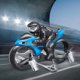 thumbnail image 4 of Gwong Juguete Control remoto Motocicleta Ligera Ligera Plástico Super Cool Stunt Motocicleta para niños Gwong 30009179, 4 of 6