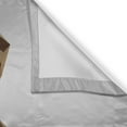 thumbnail image 3 of Ambesonne Animal Kitchen Curtains, Savannah Wildlife Giraffe, 55"x39", Brown and Grey, 3 of 3