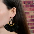 thumbnail image 3 of Thread Fringe Bohemian Tassel Dangle Drop Earring, 3 of 3