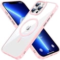 thumbnail image 1 of Entronix Funda Magnética Clarity Compatible con iPhone 15 Plus: Carcasa Transparente, Fina y Resistente a los Golpes con Anillo Magnético, Color Rosa, 1 of 7
