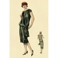 thumbnail image 3 of Vintage Fashion 17x24 Black Modern Framed Museum Art Print Titled - Waiting for a Dance, 3 of 5