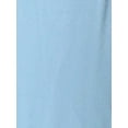 thumbnail image 5 of DARING DIVA Women's Boho Elastic High Tie Belt Ruffle Hem Palazzo Pants XS Light Blue, 5 of 6