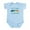 Sky Blue, variant on CafePress - Future Surfer Infant Bodysuit - Baby Light Bodysuit, Size Newborn - 24 Months