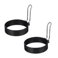 thumbnail image 1 of 2X Round Egg Pancake Maker Mold,Non Stick Circle Shaper Mold, Kitchen Cooking Tool for Frying McMuffin Or Shaping Eggs, 1 of 7