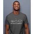 thumbnail image 6 of Never Forget Gaming Controllers Retro Vintage Old School T-Shirt, 6 of 9