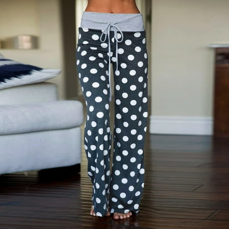 

Baycosin Women s Casual Printed Comfy Pajama Pants Lounge Palazzo Yoga Pants