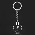 thumbnail image 5 of Crystal Keychain, Photo Lighted - Crystal Etched Keychain, Crystal Keychain 3D Laser Engraved Gifts, 5 of 5