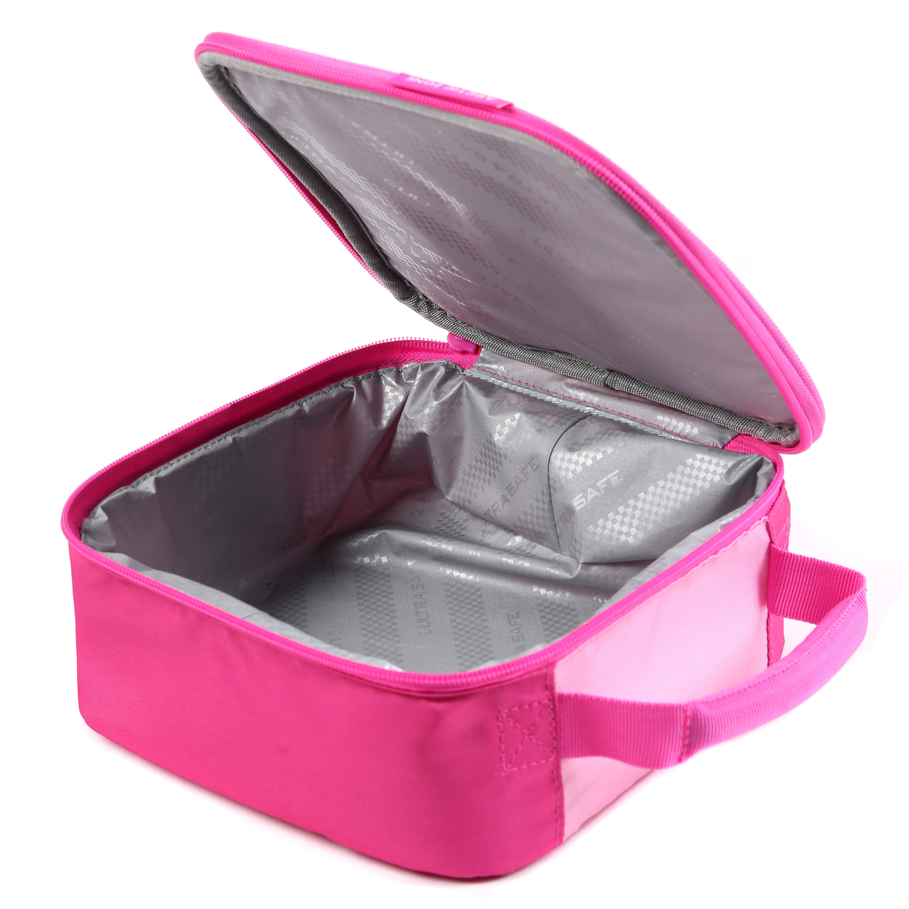 Lock And Lock Slim Lunch Box With EcoBag, Pink