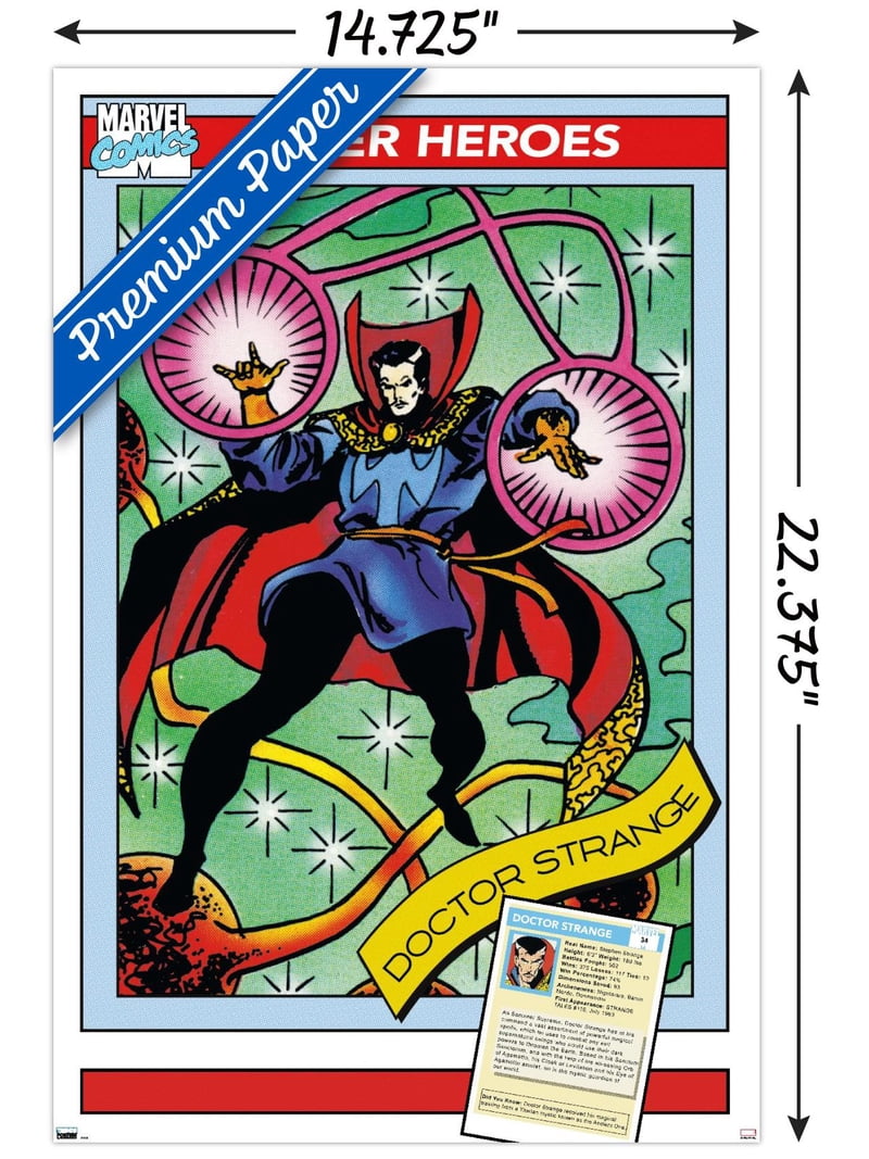Marvel Trading Cards - Doctor Strange Wall Poster, 14.725