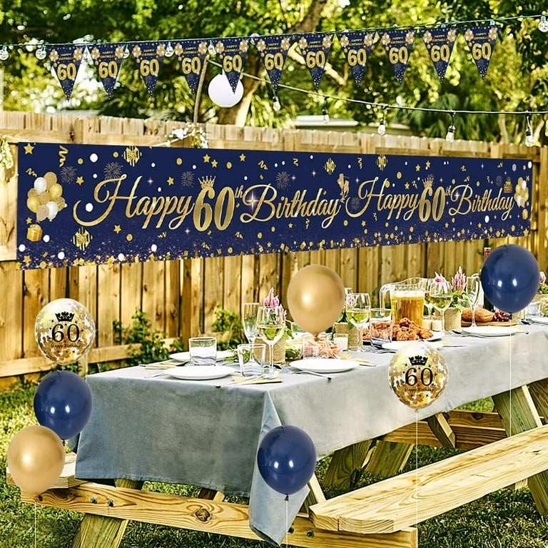 60th birthday party ideas for men discount