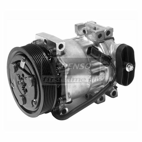 Denso 471-7010 New A/C Compressor Fits select: 1996-2002 DODGE RAM 1500, 1996-2002 DODGE RAM 2500