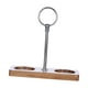 thumbnail image 4 of Práctica bandeja con Base de madera, juego de posavasos para con asa para restaurantes, mesa central, fiesta, postre y bebida, 4 of 9