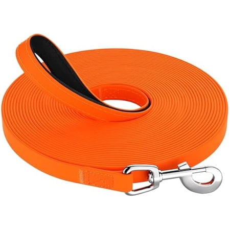 Eryueer Training Lead for Dogs, 1.5M/5FT Waterproof Extra Long Line Dog Lead with Soft Padded Handle, Training Leads Leash for Recall & Obedience for all Sized Dogs, for Swimming Walking Playing