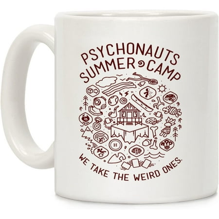 

Psychonauts Summer Camp White 11 Ounce Ceramic Coffee Mug