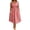 Pink, variant on CHGBMOK Plus Size Women's Summer Dresses 2023 Boho Short Sleeve Floral Print Maxi Dress Navy