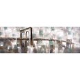 thumbnail image 3 of Abstract paint spotted bridge - 20"x60" canvas - Print on demand, 3 of 5