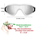 thumbnail image 3 of Lentes de Sol para Perros NICERINC PET Protección UV con Correa Ajustable, 3 of 6