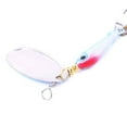 thumbnail image 6 of 5Pcs Trouts Fishing Spoons Lures Fishing Spinner Hard Baits with Treble Hook, 6 of 8