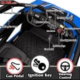 thumbnail image 6 of sopbost 24V 2 Seater Kids UTV XL with Remote Control, Blue, 6 of 9